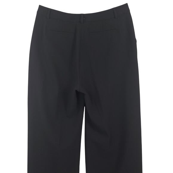 L'Agence Women's Pilar Wide Leg Black Pants Sz 10 Quiet Luxury Casual Chic - Picture 7 of 12